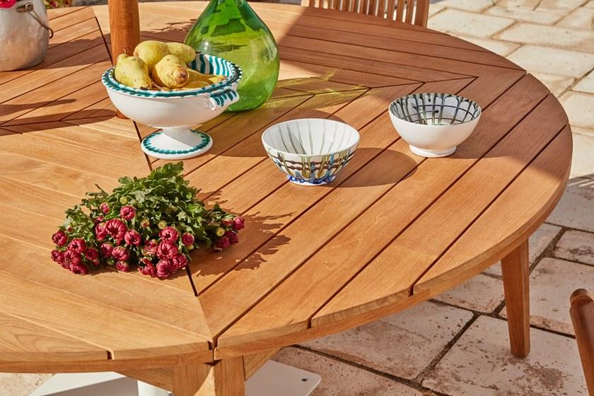 Unopiù Квадратный раздвижной стол из тика Milton Regtav - Вид №3