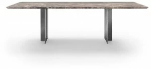 Flexform Прямоугольный обеденный стол из мрамора