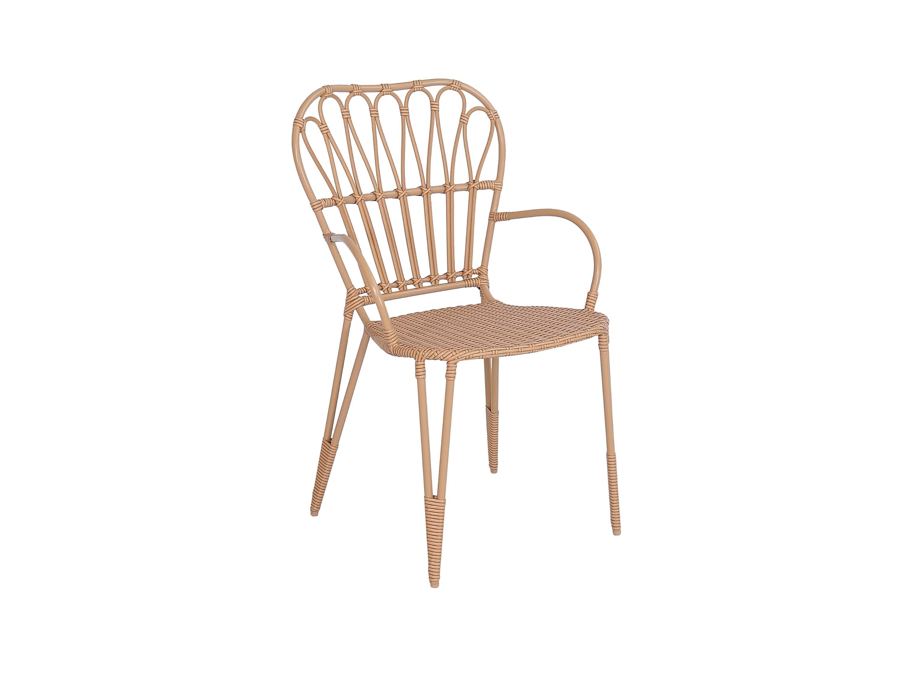 Синтетическое волокно и алюминиевый садовый стул с подлокотниками cbdesign Fiorella ARCH-00081323 - Вид №19