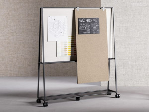 Металлическая отдельно стоящая доска объявлений