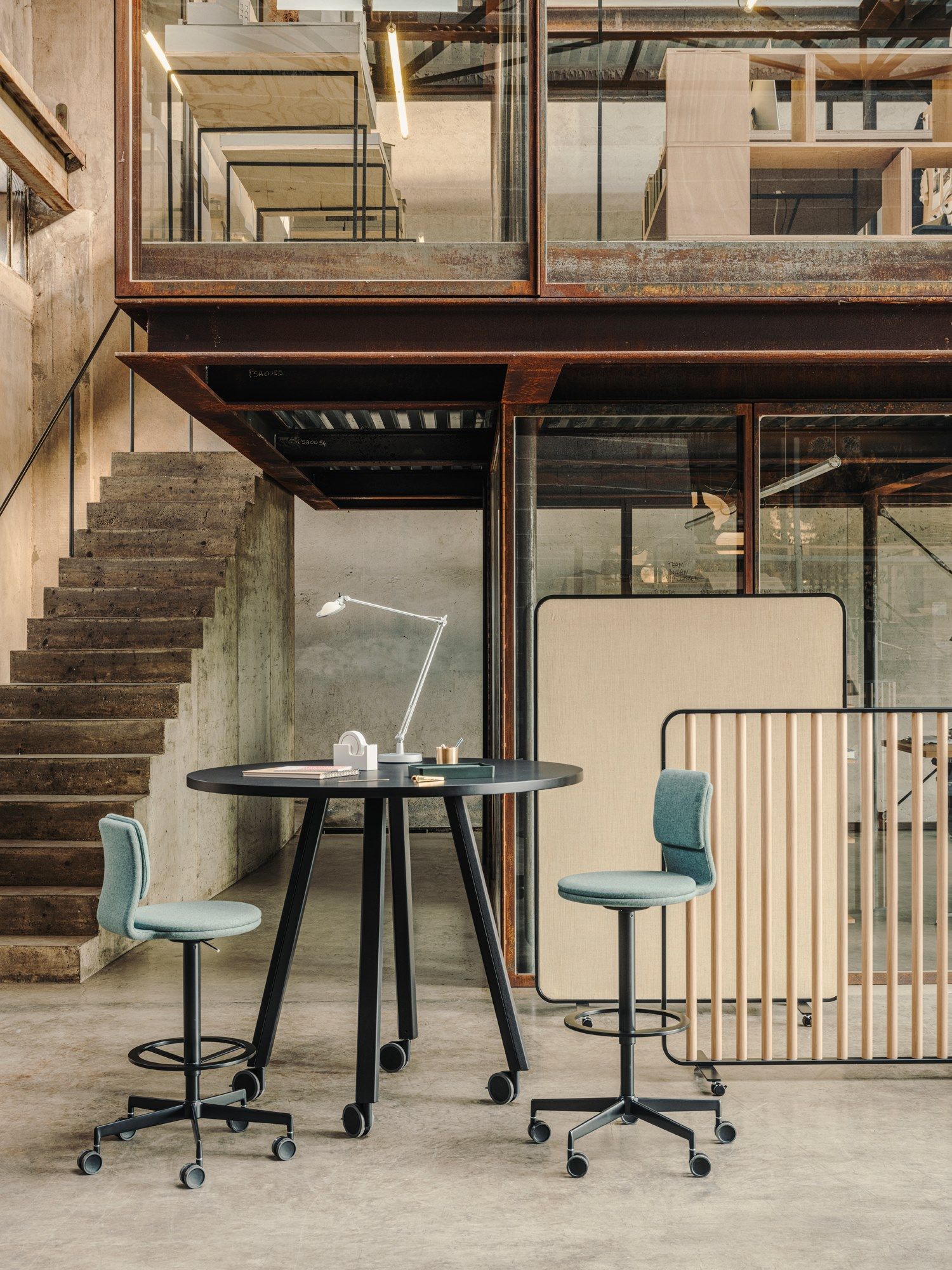 Вращающееся кресло с колесами Lapalma лаборатория ARCH-00073499 - Вид №8