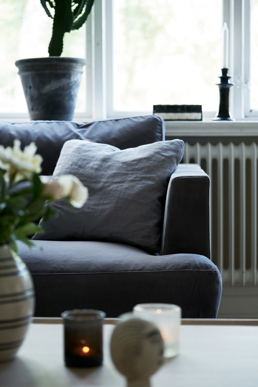 Диван Brandon трехместный прямой темно-серый SITS ДИЗАЙНЕРСКИЕ, BRANDON 192445 Серый  - Вид №2