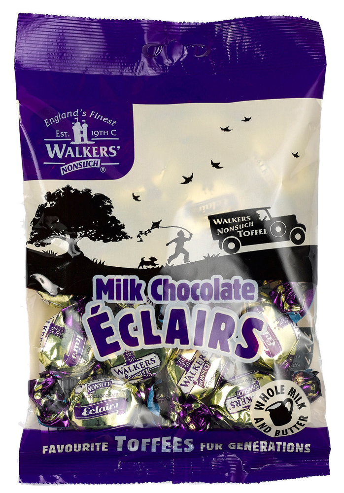 512643 Конфеты "Milk Chocolate Eclairs Toffees", 150 г Santreyd 