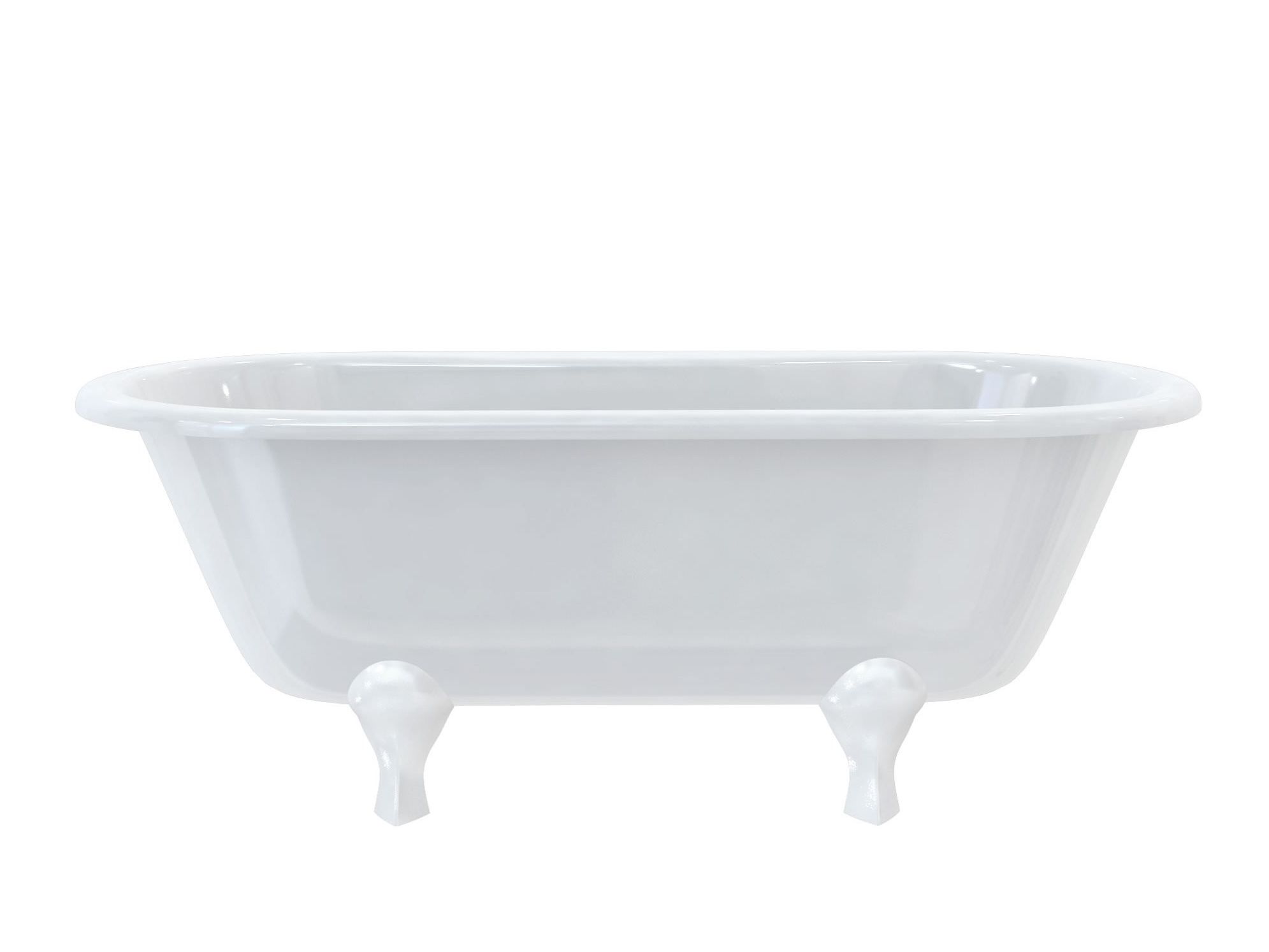 Овальная акриловая ванна на ногах Burlington ARCH-00030731 - Вид №40