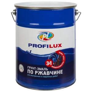 Эмаль-грунт по ржавчине 3 в 1 5 кг цвет серый 17834520 STLM-2038080