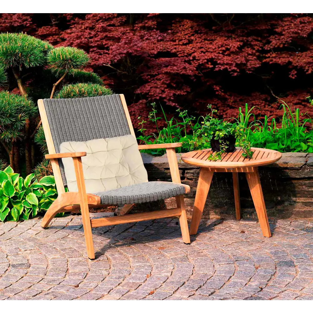 Подушка LINEN WAY для садовой мебели 62×44 см кремовая 85442297 STLM-1020898 - Вид №3