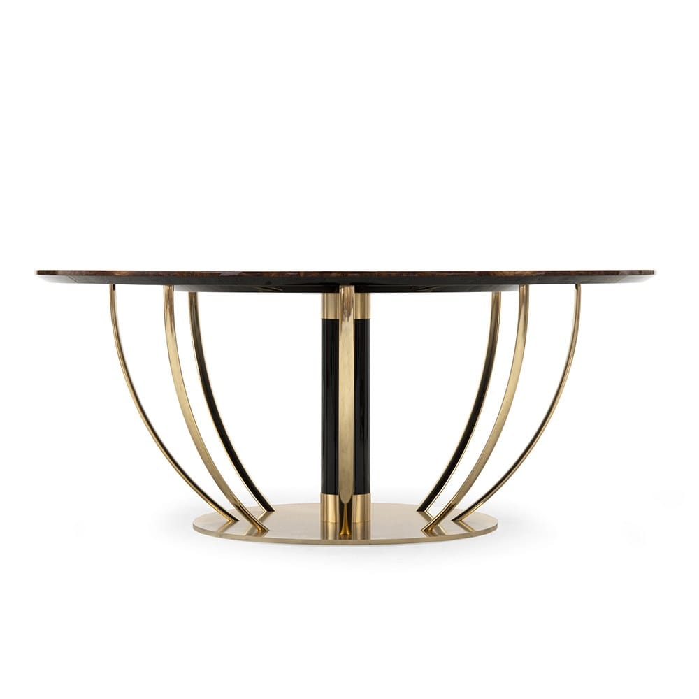 Круглый обеденный стол с Lazy Susan Formitalia купол ARCH-00072412 - Вид №1