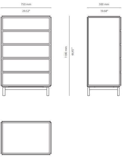 PRADDY Лакированный комод Branden Tr015/tr012 - Вид №4