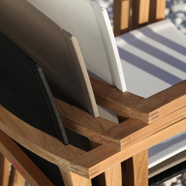 Royal Botania Садовое кресло Batyline® с подлокотниками Xqi Xqi 55 t - Вид №6