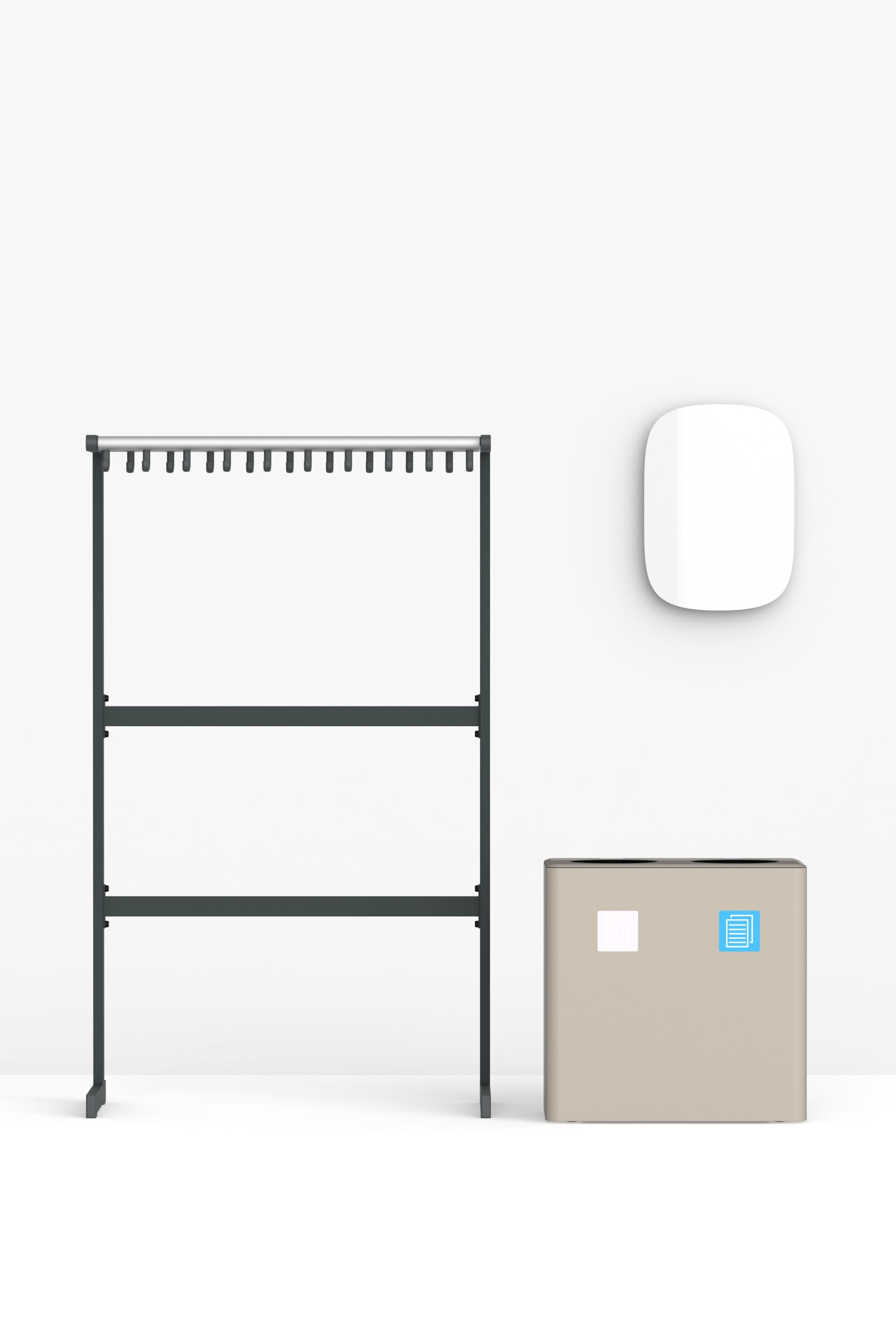 Настенное стеклянное зеркало FUNCTIONALS слайд ARCH-00054192 - Вид №24