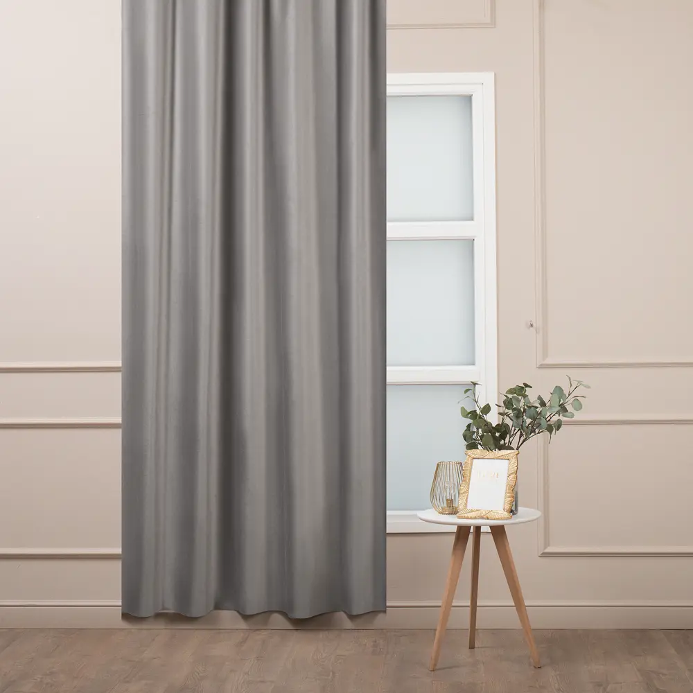 TEX REPUBLIC Ткань Blackout серый 280 см для идеальных штор 89380104 STLM-1571606 - Вид №2