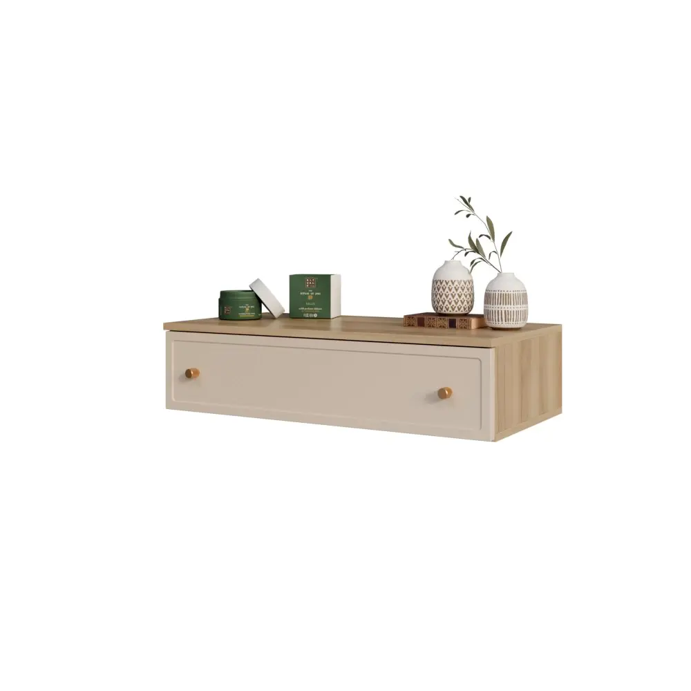 Консоль KONSENSA Лион Амьен 80x20x41.7 см ЛДСП цвет бежевый 89448122 STLM-2045984 - Вид №9