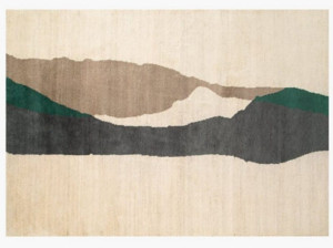 Прямоугольный ковер ручной работы из шерсти