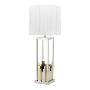 500263-10 ABHIKA НАСТОЛЬНАЯ ЛАМПА DOB PRETTY WHITE