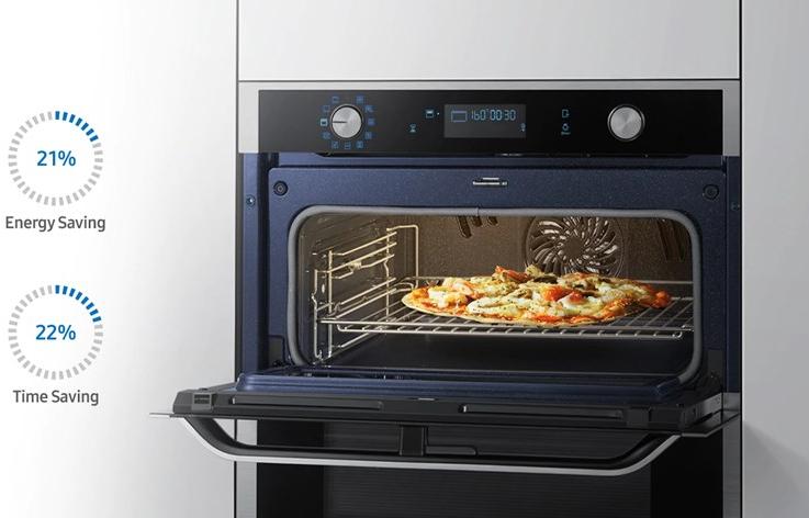 Samsung Home Appliances Двойная электрическая многофункциональная духовка класса а +  Nv75n7677rs  - Вид №15