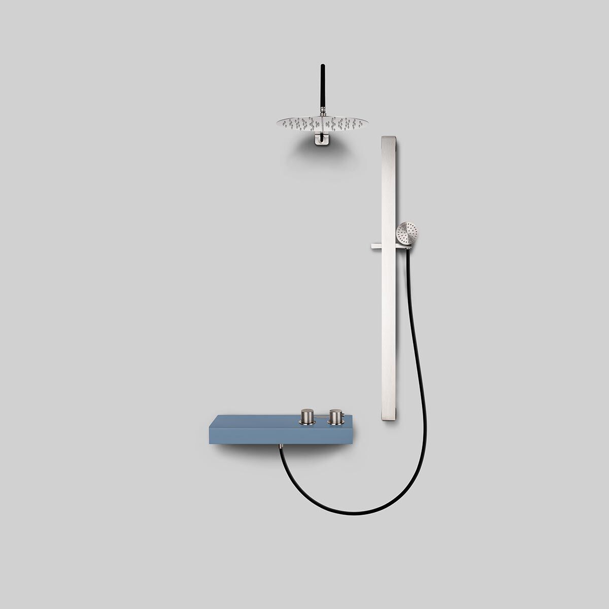 Стержень из нержавеющей стали с ручным душем Cropelli Alyssia ARCH-00123690 - Вид №33