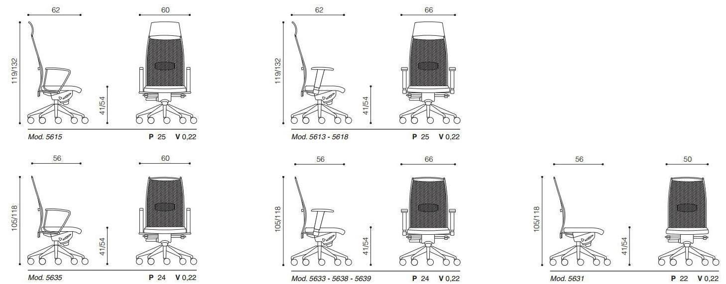 Ares Line Кресло руководителя с регулируемой высотой и подголовником Link family sun-id-1384748 - Вид №8