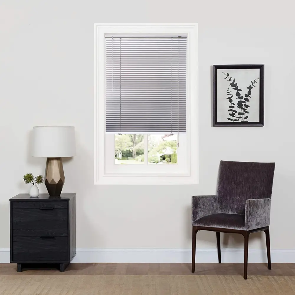 INSPIRE Жалюзи алюминиевые 40x160 см серебристые для окон 89351022 STLM-1524637 - Вид №3