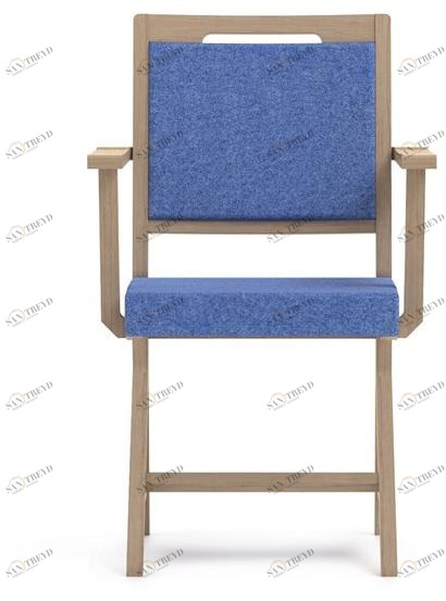 PIAVAL Стул из ткани с подлокотниками Swing | health & care 32-63/6