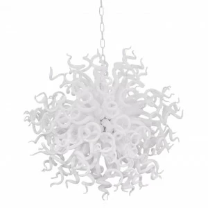 Подвесной светодиодный светильник Osgona Artglass 890031 SUPERNW ДИЗАЙНЕРСКИЕ, ARTGLASS 070558 Белый;серебро