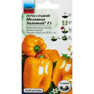 Santreyd Перец сладкий Мегатон золотой F1 - среднеспелый гибрид для сада 89348010
