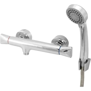 Смеситель для душа Orange Lotos двухвентильный цвет хром