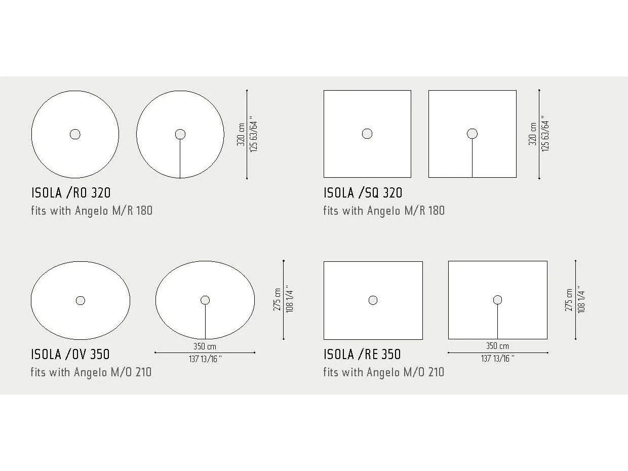 Круглый шерстяной ковер Alinea Design Objects ISOLA ARCH-00062803 - Вид №3