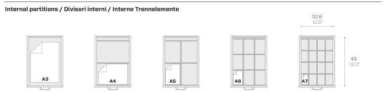 Fantin Офисный комод на колесиках с замком Mya sun-id-1420060 - Вид №6