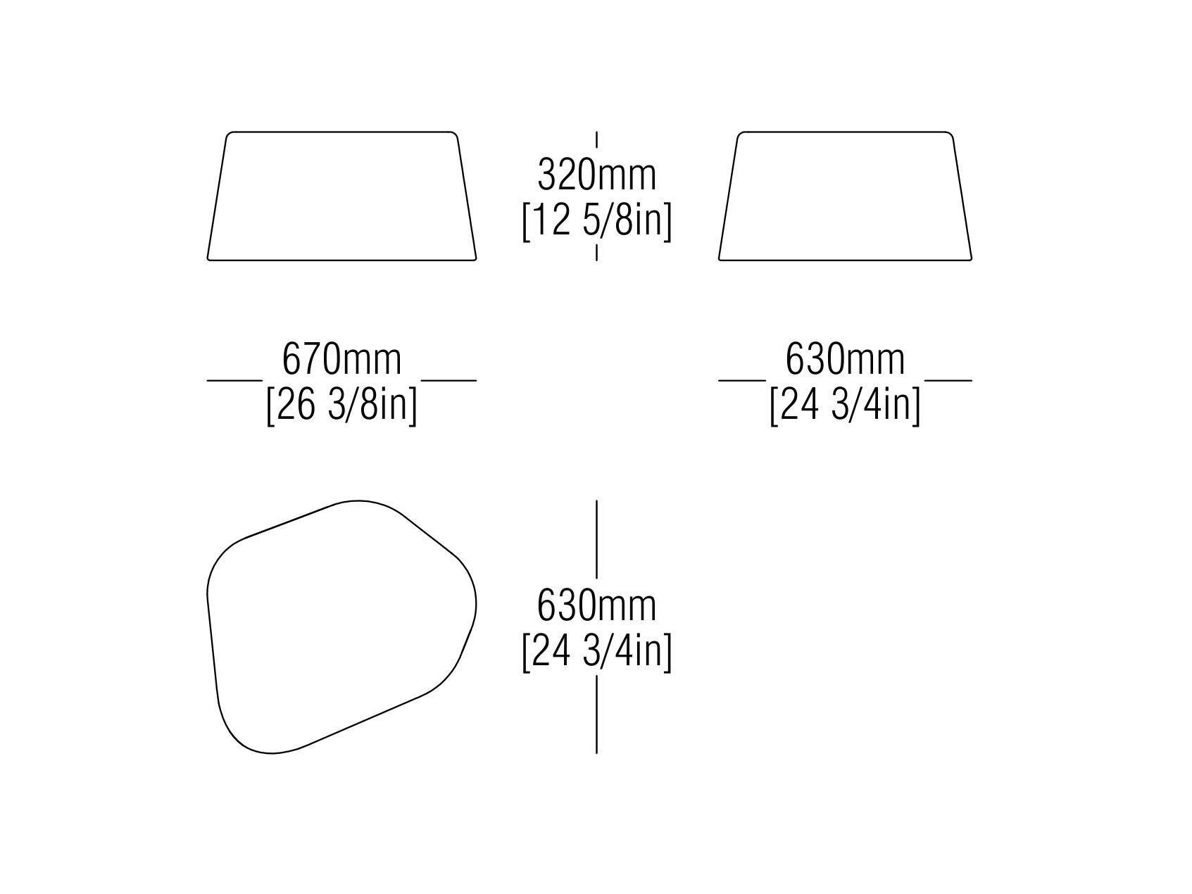 Журнальный столик из массива дерева MisuraEmme SEATTLE ARCH-00086183 - Вид №7