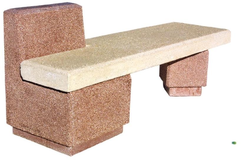 Manufatti Viscio Реконструированная каменная скамья  Cc 17  - Вид №1