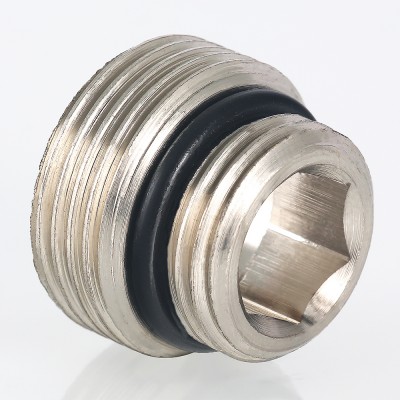 VT.AVK01.N.E04 Адаптер для узла нижнего подключения радиатора Valtec 3/4", "евроконус" х 1/2"  - Вид №1