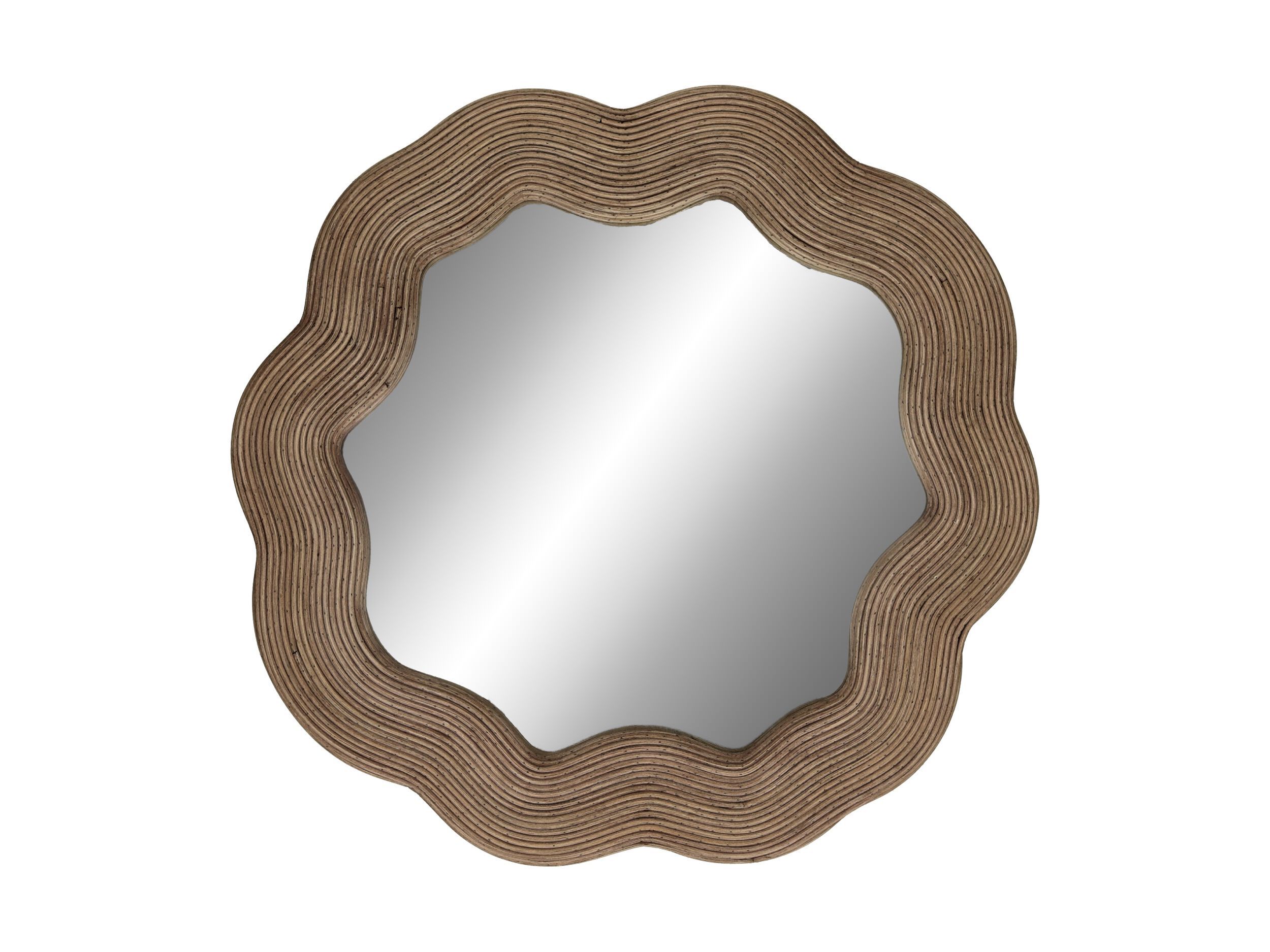 Ротанг круглое зеркало POMAX REFLET ARCH-00097027