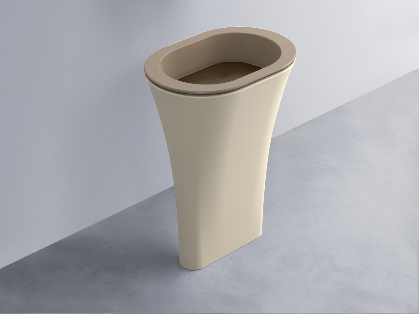 AMLA65-AN+AMPILO-CA+AMCOLO-LN Раковина Amedeo Ovale отдельностоящая cielo Enjoy + Amedeo Ceramica Cielo