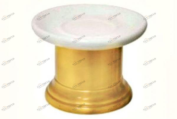 Мыльница MIGLIORE Mirella ML.MRL-4411.DO - золото 