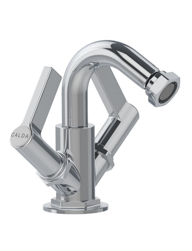 5707/2L Bellosta Rubinetterie БЛОК ДЛЯ БИДЕ С ОДНОМ ОТВЕРСТИЕМ С ПОВОРОТНЫМ НОЖОМ 