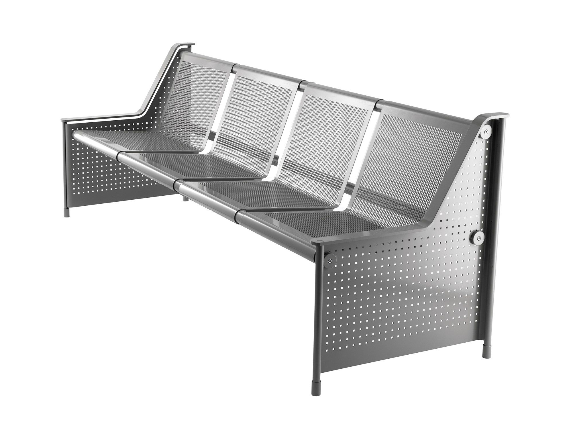 Металлическая скамья со спинкой SCHNEEWEISS interior Jett ARCH-00098613