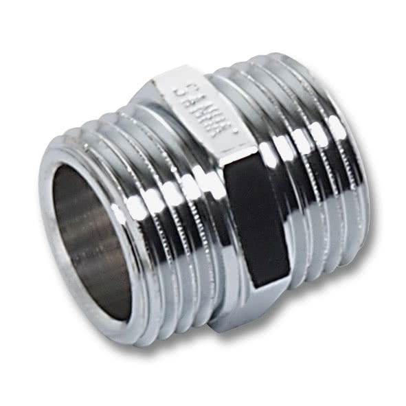 252214C SANHA 522 ниппель, хромированная латунь 1/4 мм  - Вид №1