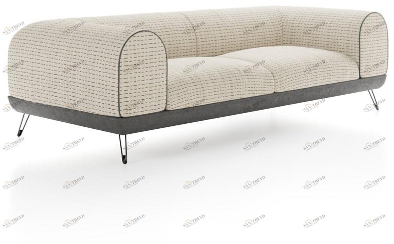 Liu Jo Living Collection 3-х местный тканевый диван Urban fan Lsd