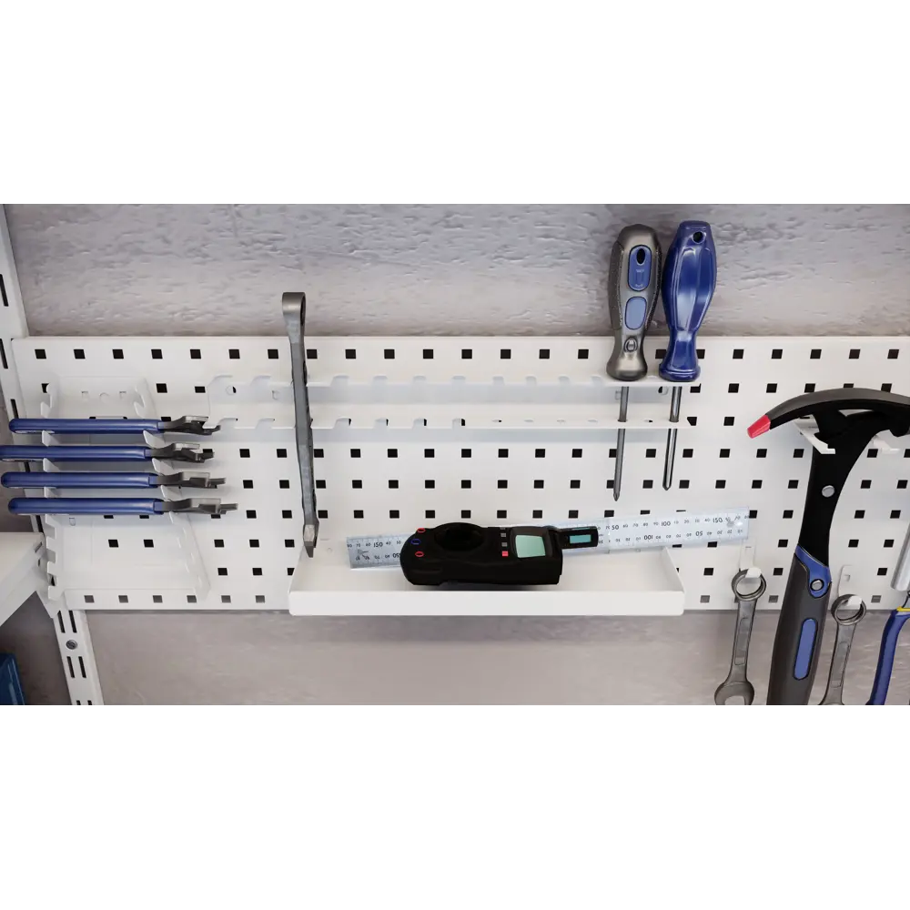 Подвеска для инструментов KONSENSA для гаечного ключа 1 см сталь цвет белый STLM-2095332 - Вид №5