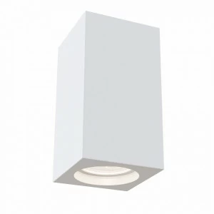 Спот потолочный с гипсовым плафоном 11х7х7 см белый Conik Gyps C005CW-01W TECHNICAL CEILING & WALL 00-3956995 Белый