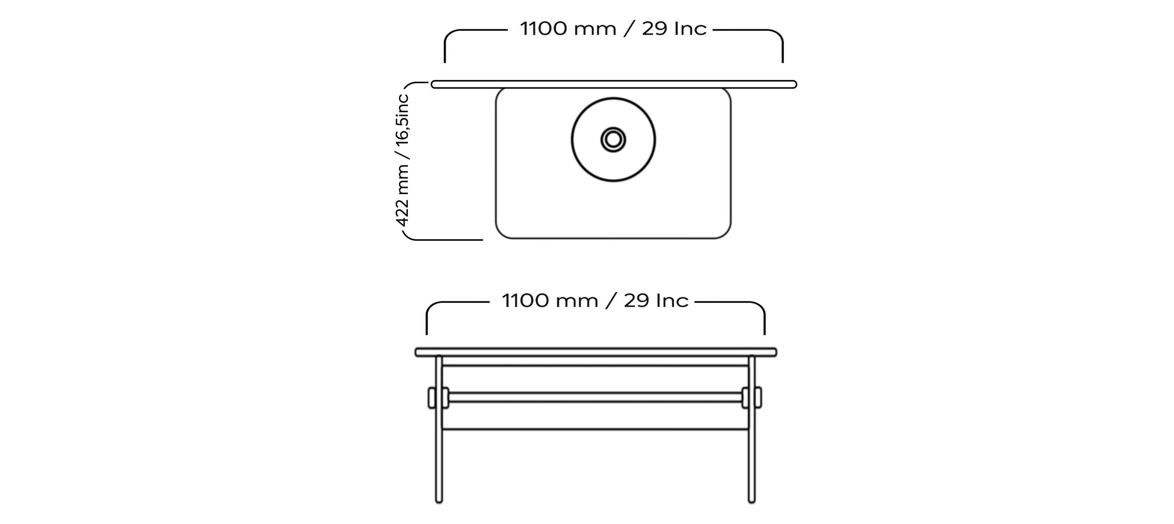 Квадратный стол из ПММА и стекла KUUMO COFFEE TABLE XL MW BROWN ARCH-00085355 - Вид №4