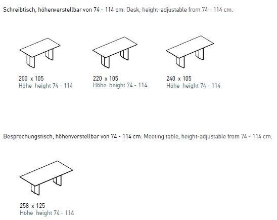 RENZ Деревянный стол с регулируемой высотой Pace sun-id-1364640 - Вид №10