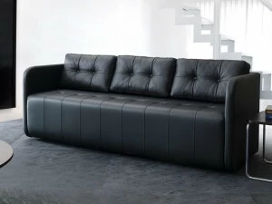 Tuna Ofis 3-х местный кожаный диван Swan