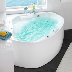 1443010-00  Ванна Aqua 140C Hafa  Белый