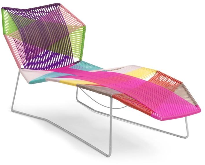 Moroso Шезлонг из технополимерной проволоки Tropicalia sun-id-1372537 - Вид №2