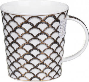 10613341 Dunoon Кружка Dunoon "Марракеш.Дуги.Ломонд" 320мл (красная) Фарфор костяной