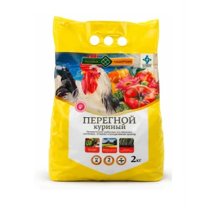 Удобрение Долина плодородия Куриный перегной универсальное 2 кг