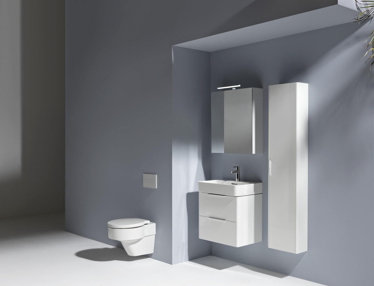 H4027511102611 Зеркальный шкафчик, дверца слева с подстветкой и розеткой EU IP 44 LAUFEN PRO - Вид №10