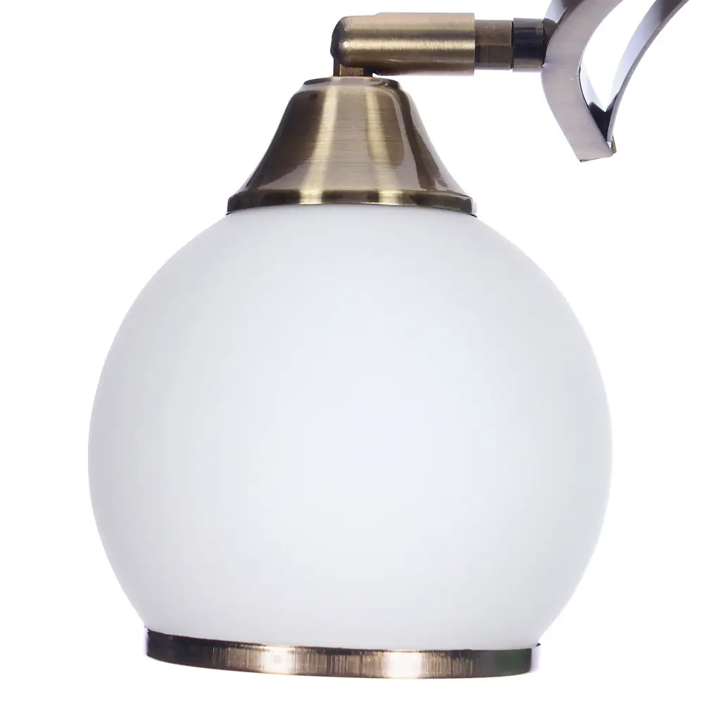 Люстра потолочная КС30056/2C, 2 лампы, 6 м², цвет бронза/бежевый КЛЮЧНИК STLM-2109289 - Вид №2