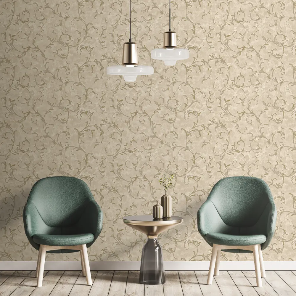 Обои флизелиновые Emporio бежевые 1.06 м CS60191 82734941 STLM-2042600 Santreyd - Вид №2